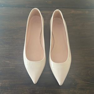J Crew patent leather flats